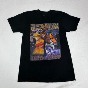 Sergio Calabasas Black Mamba Kobe Bryant‎ Memorial Graphic T-Shirt Mens Medium